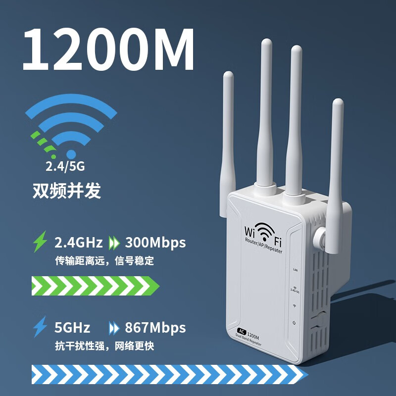 无线网络拓展神器 WiFi信号放大器与中继器的全面解析