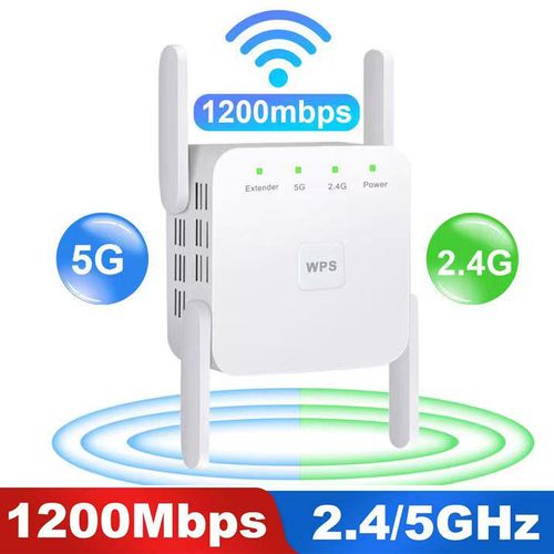 1200m双频wifi网络中继器5g/2.4g无线信号扩展器放大器 repeater